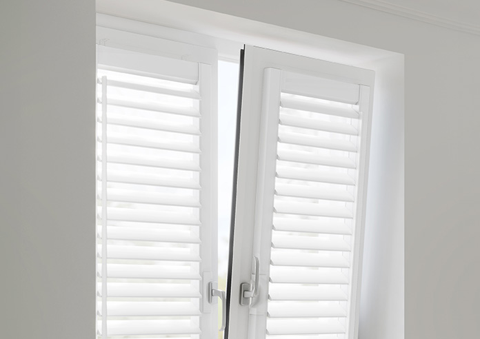 Sierra, Ice White - Perfect Fit Shutter Blind - Image 8